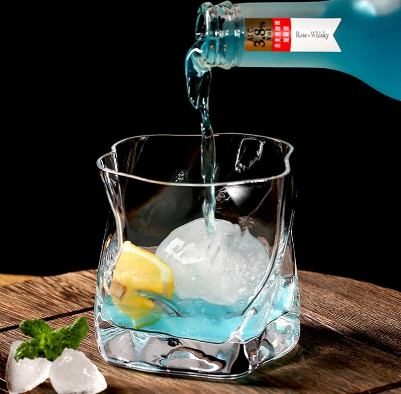 Junips | Distorted Texture Whisky Glass Set