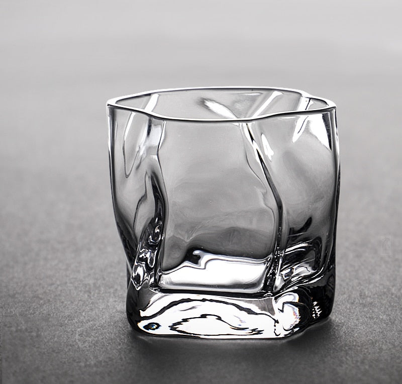 Junips | Distorted Texture Whisky Glass Set