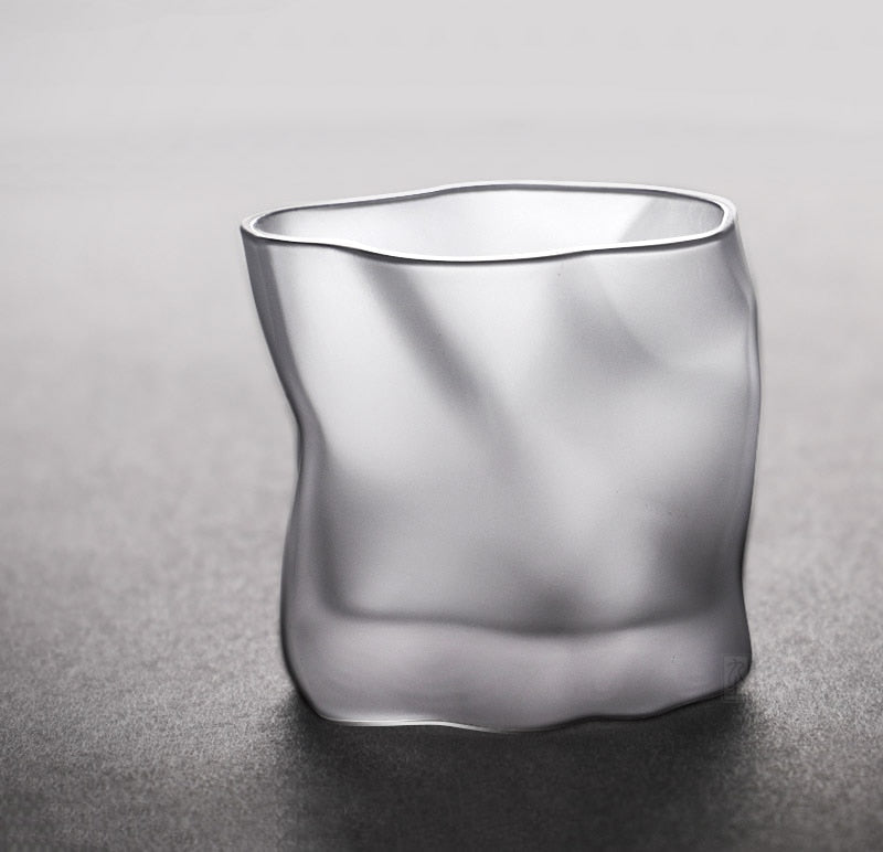 Junips | Distorted Texture Whisky Glass Set