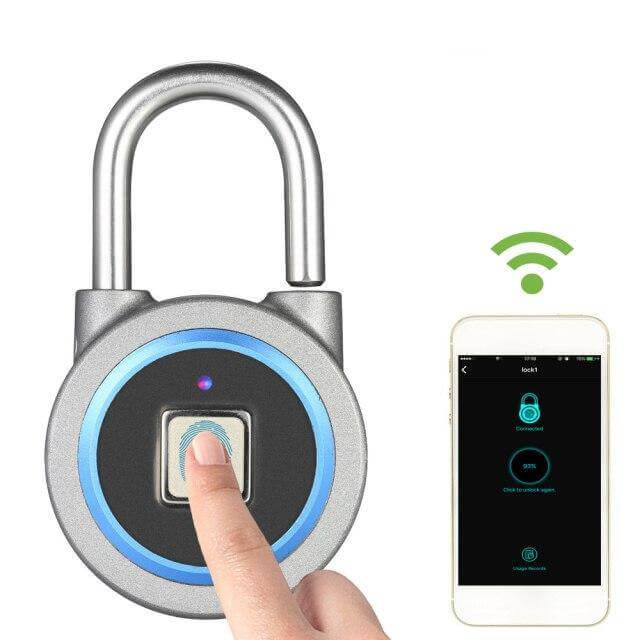 Junips | Smarter Theft Protection Fingerprint Keyless Padlock