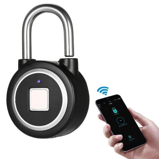 Junips | Smarter Theft Protection Fingerprint Keyless Padlock