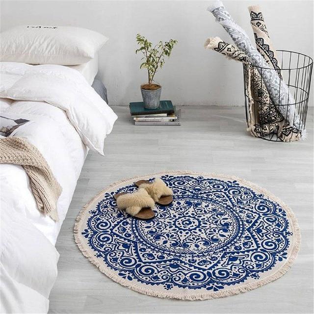 Junips | Moroccan Boho rug with tassels