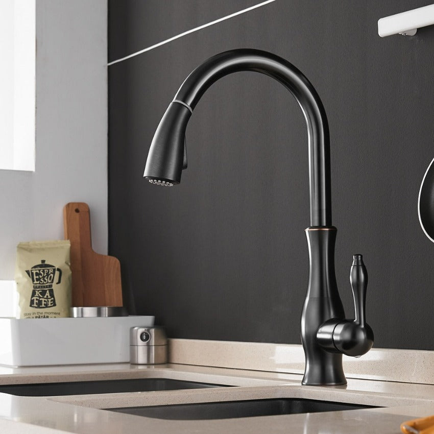 Junips | Anton - Retractable kitchen faucet