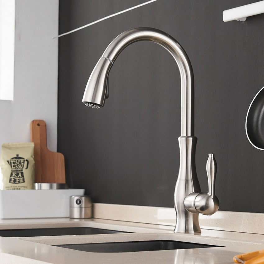 Junips | Anton - Retractable kitchen faucet