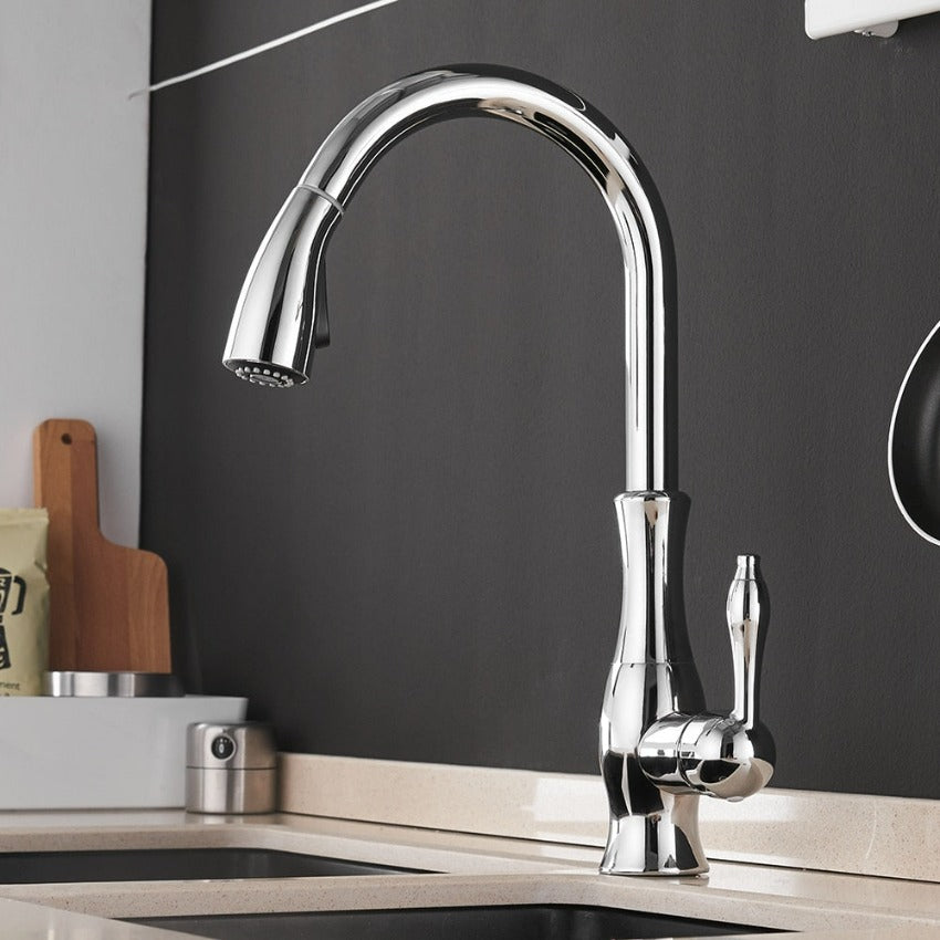 Junips | Anton - Retractable kitchen faucet