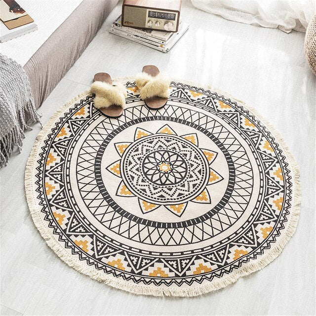 Junips | Mira Mandala Accent Rug