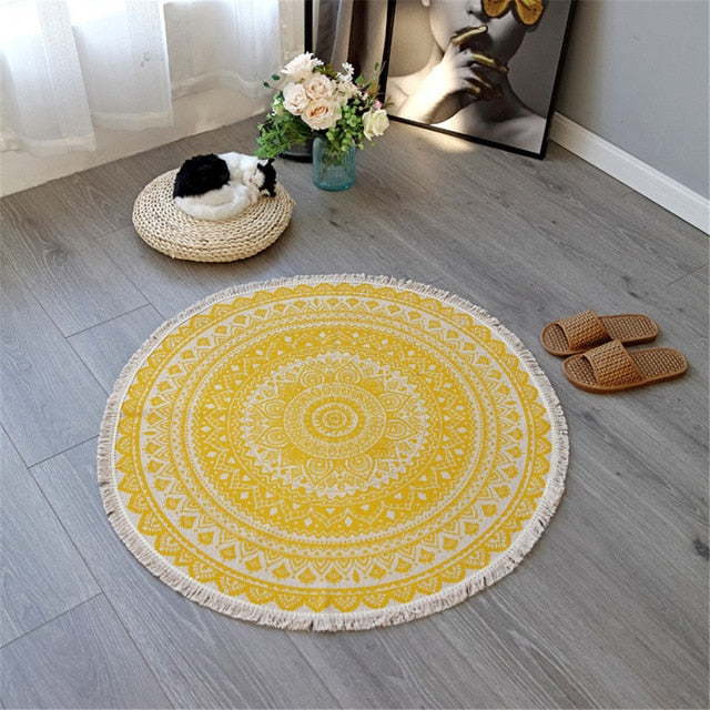 Junips | Mira Mandala Accent Rug