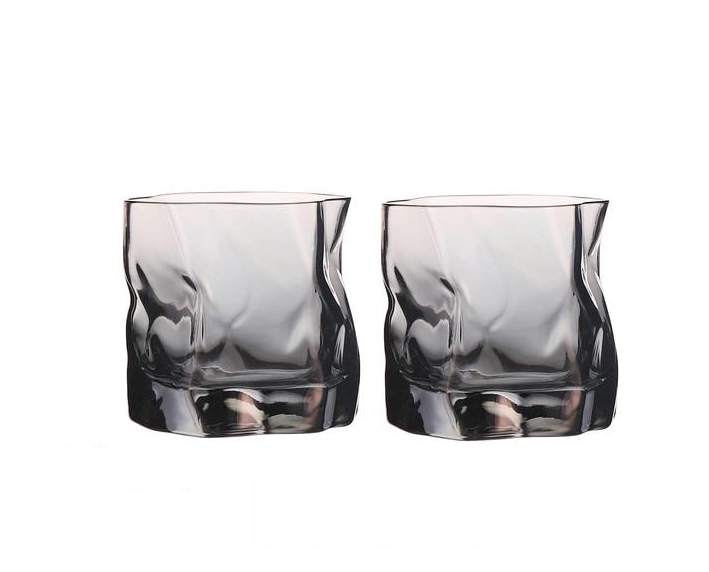 Junips | Distorted Texture Whisky Glass Set