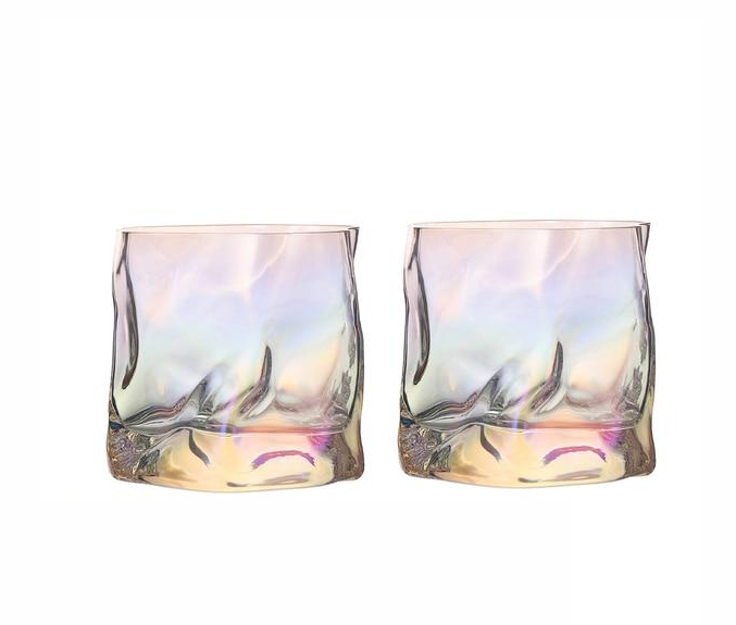 Junips | Distorted Texture Whisky Glass Set