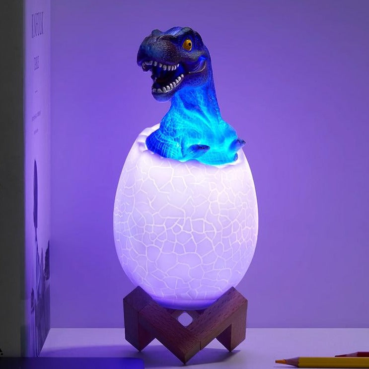 Junips | Dinosaur Egg LED Color Changing Lamp