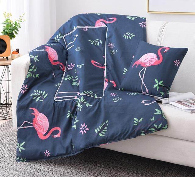 Junips | 2In1 Colorful Cartoon Pillow Blanket
