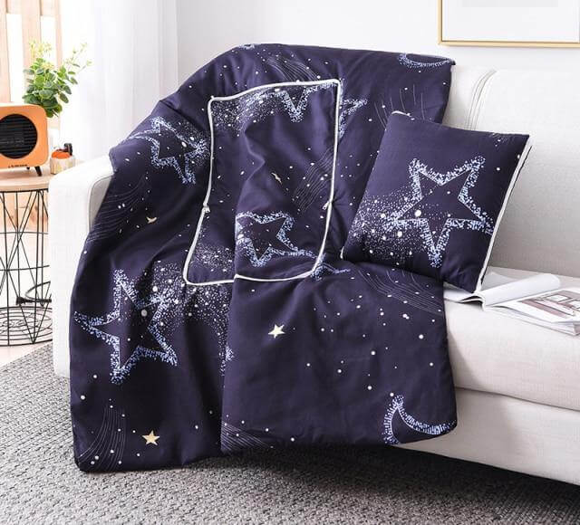 Junips | 2In1 Colorful Cartoon Pillow Blanket