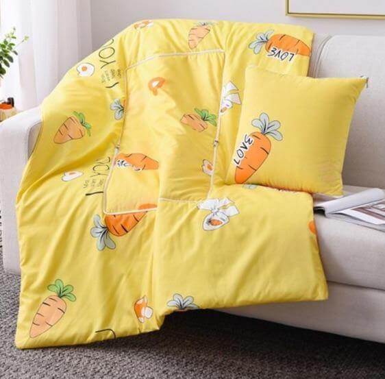 Junips | 2In1 Colorful Cartoon Pillow Blanket