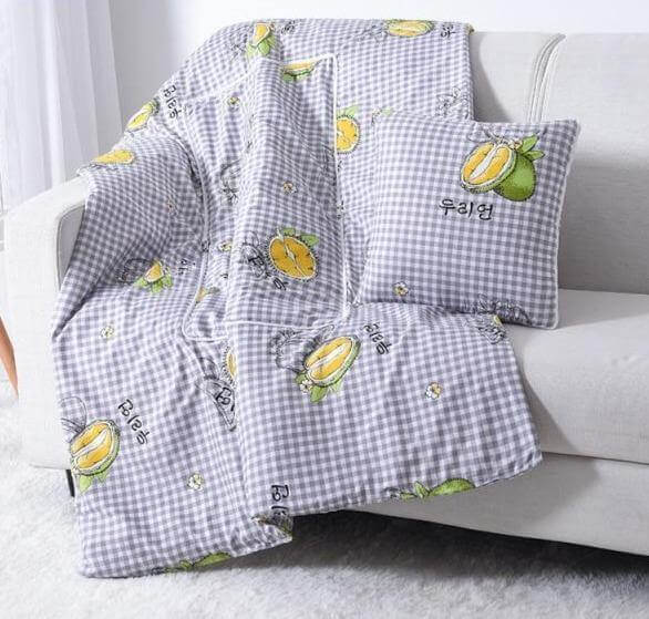 Junips | 2In1 Colorful Cartoon Pillow Blanket