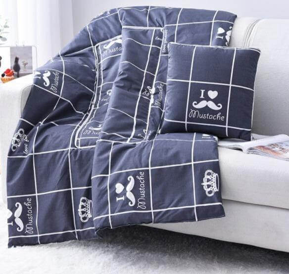 Junips | 2In1 Colorful Cartoon Pillow Blanket