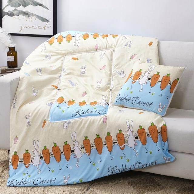 Junips | 2In1 Colorful Cartoon Pillow Blanket