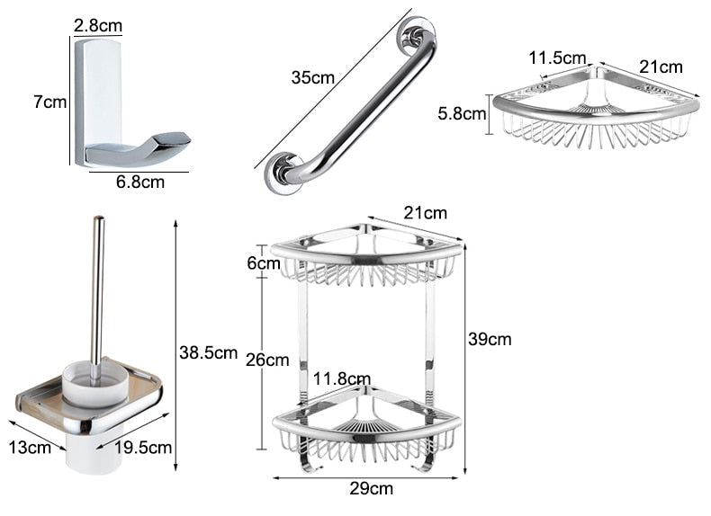 Junips | Original Bathroom Hardware Set