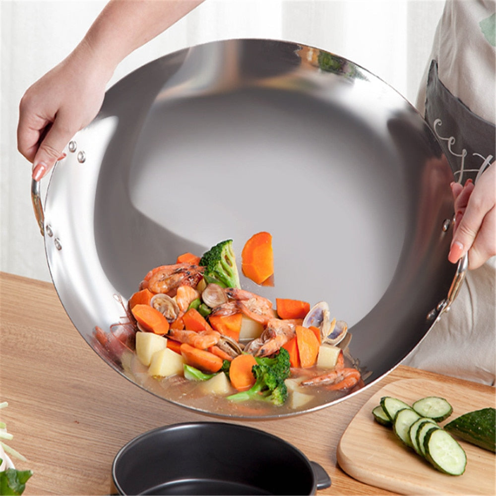 Junips | Stainless Steel Wok Wellington (4 Sizes)