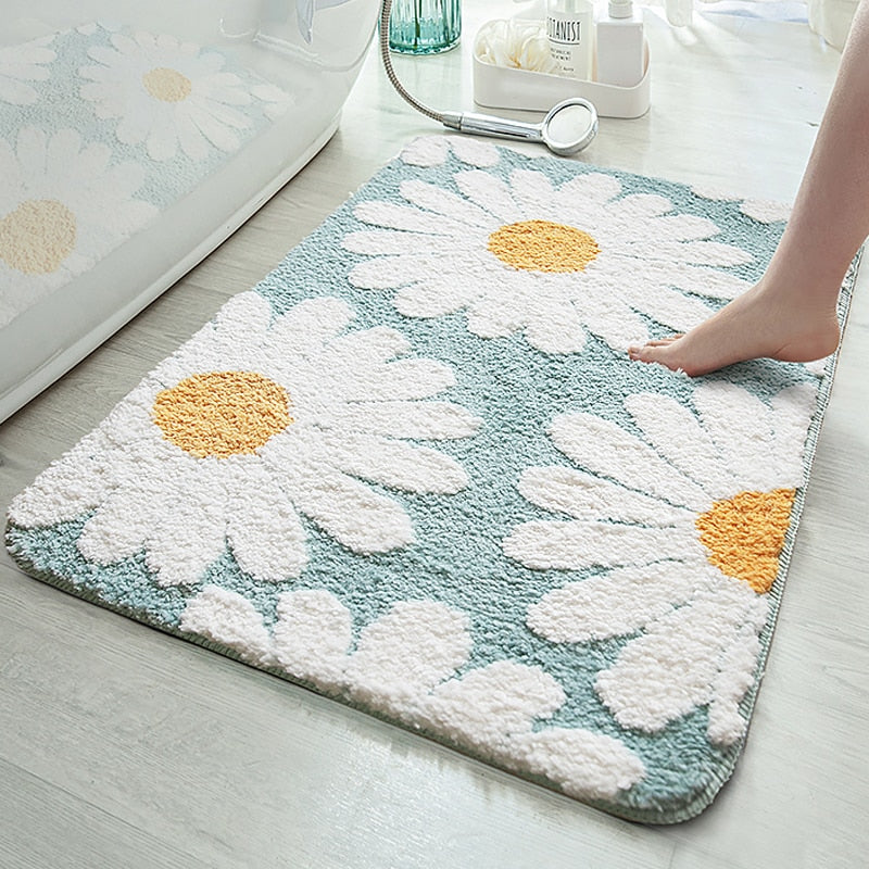 Junips | Daisy Bloom Bath Mat