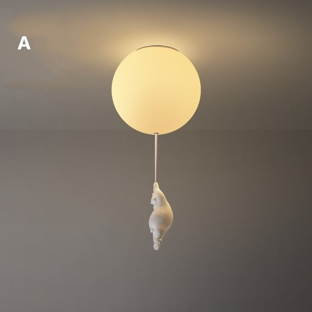 Junips | Balloon Bear Ceiling Light