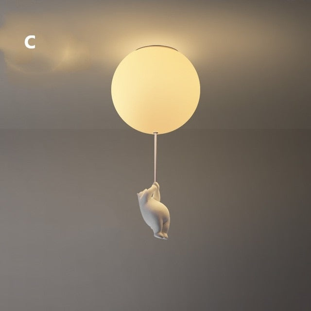 Junips | Balloon Bear Ceiling Light