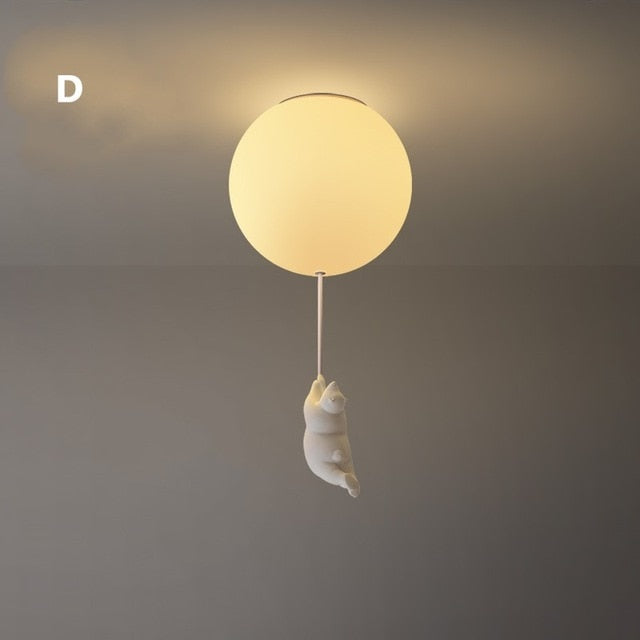Junips | Balloon Bear Ceiling Light