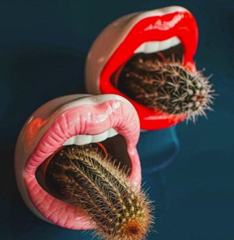Junips | Lips Flower Pot