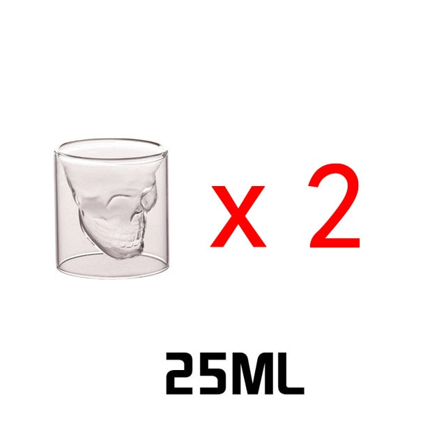 Junips | Hollow Double Layer Whiskey Glass
