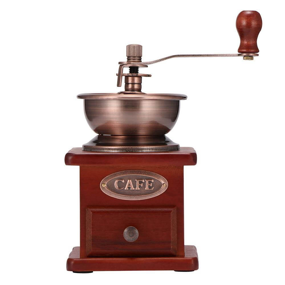 Junips | Wooden Antique Manual Coffee Grinder