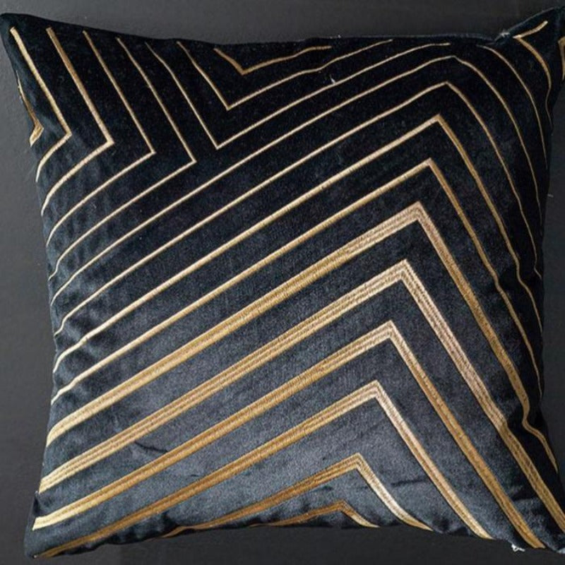 Junips | The gilded luxury velvet cushion cover