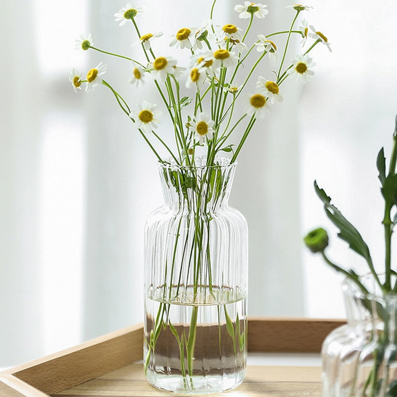 Junips | Petal-Textured-Glass Accents & Vases
