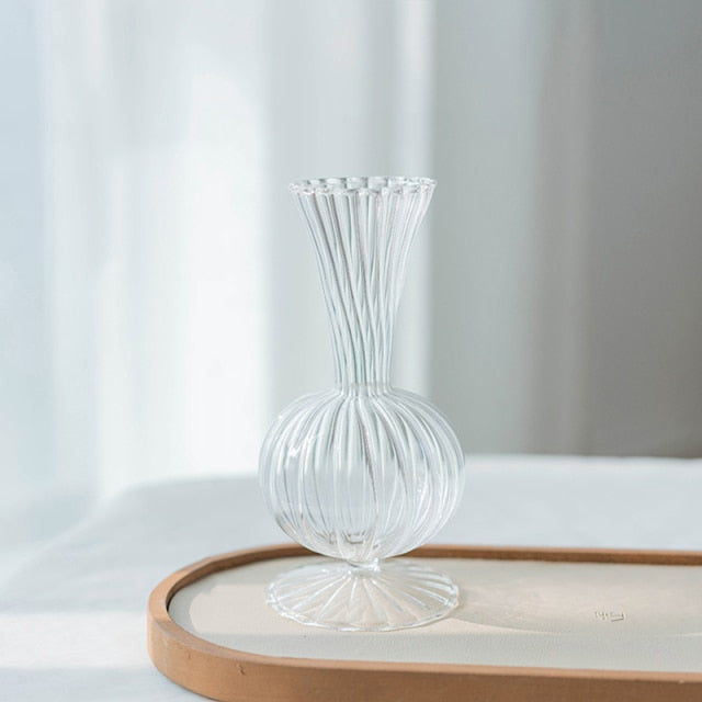 Junips | Petal-Textured-Glass Accents & Vases