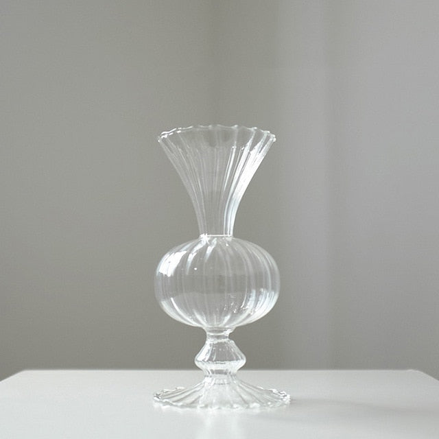 Junips | Petal-Textured-Glass Accents & Vases