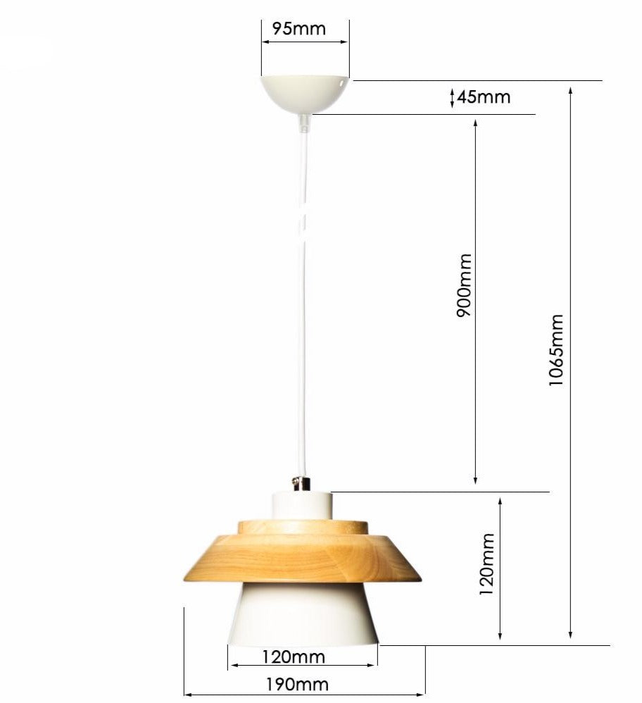 Junips | Modern Nordic Wooden Pendant Light