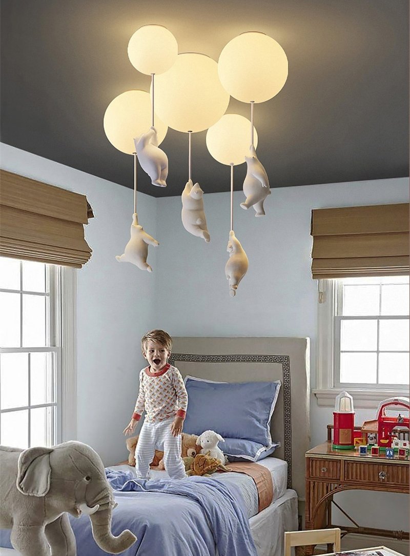 Junips | Balloon Bear Ceiling Light
