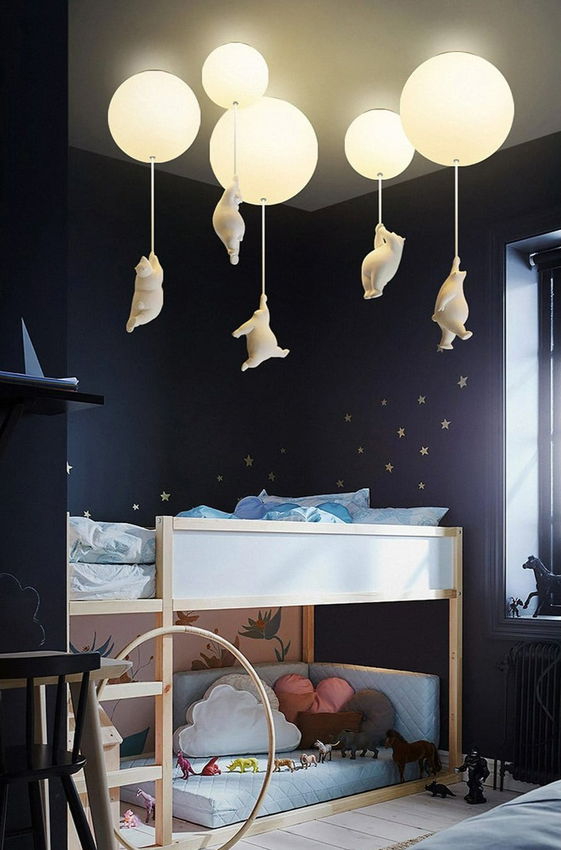 Junips | Balloon Bear Ceiling Light