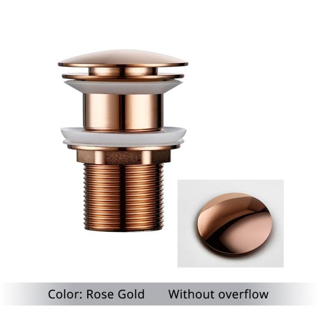 Junips | Polished Brass Bathroom Sink Drains