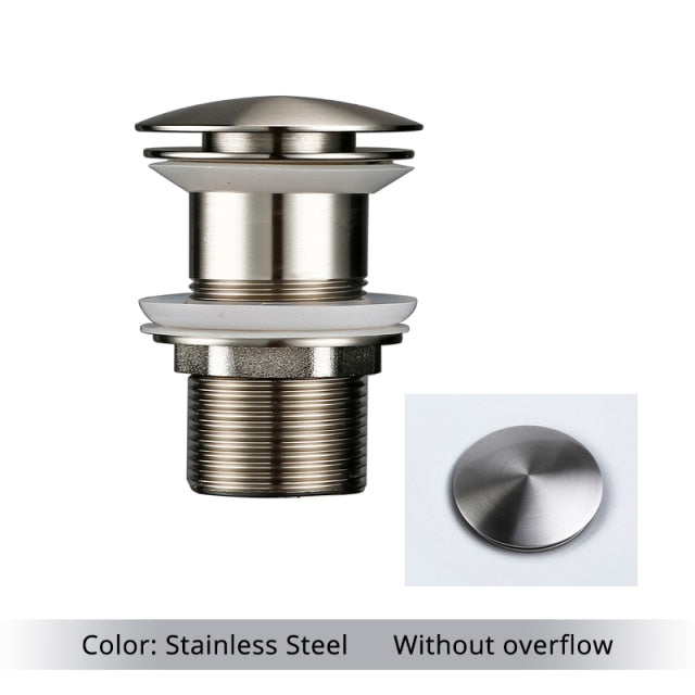 Junips | Polished Brass Bathroom Sink Drains