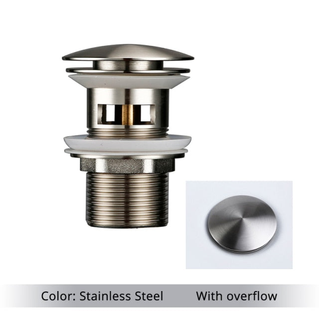 Junips | Polished Brass Bathroom Sink Drains