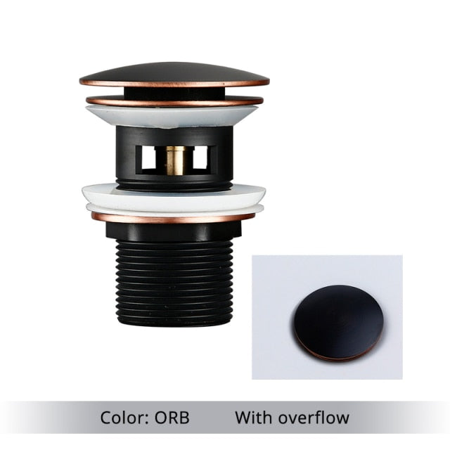 Junips | Polished Brass Bathroom Sink Drains