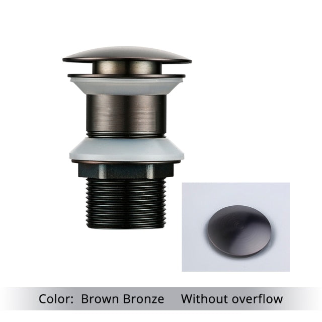 Junips | Polished Brass Bathroom Sink Drains