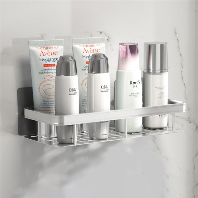 Junips | Metal Suction Cup Bathroom Shelves