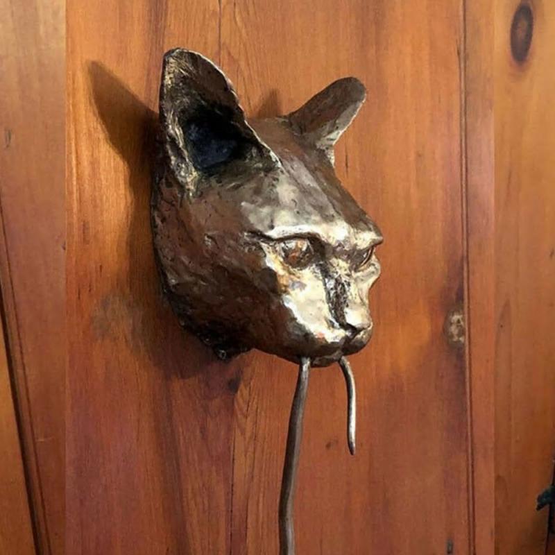 Junips | Creative Cat and Mouse Metal Door Knocker