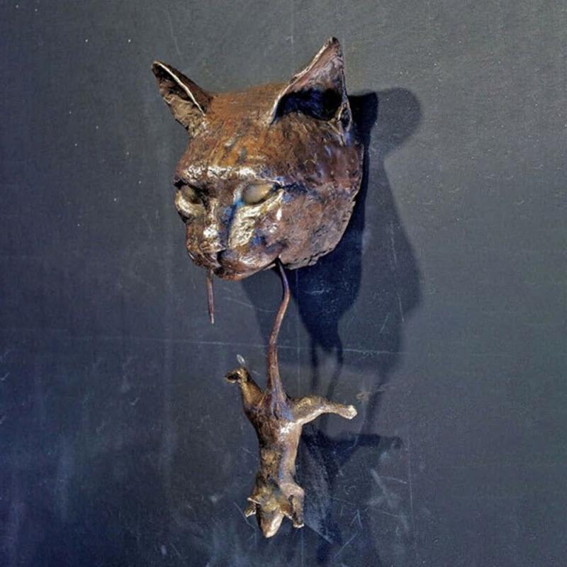 Junips | Creative Cat and Mouse Metal Door Knocker