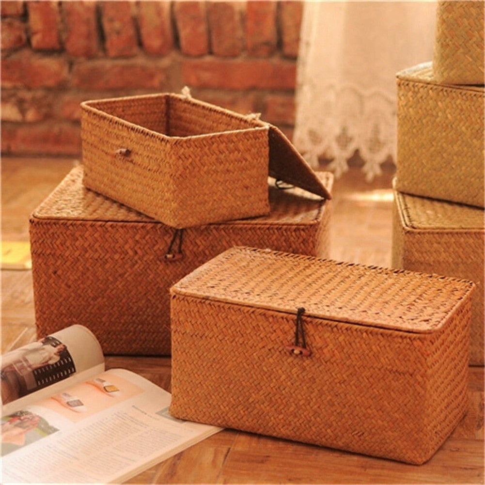 Junips | Handwoven Rattan Box