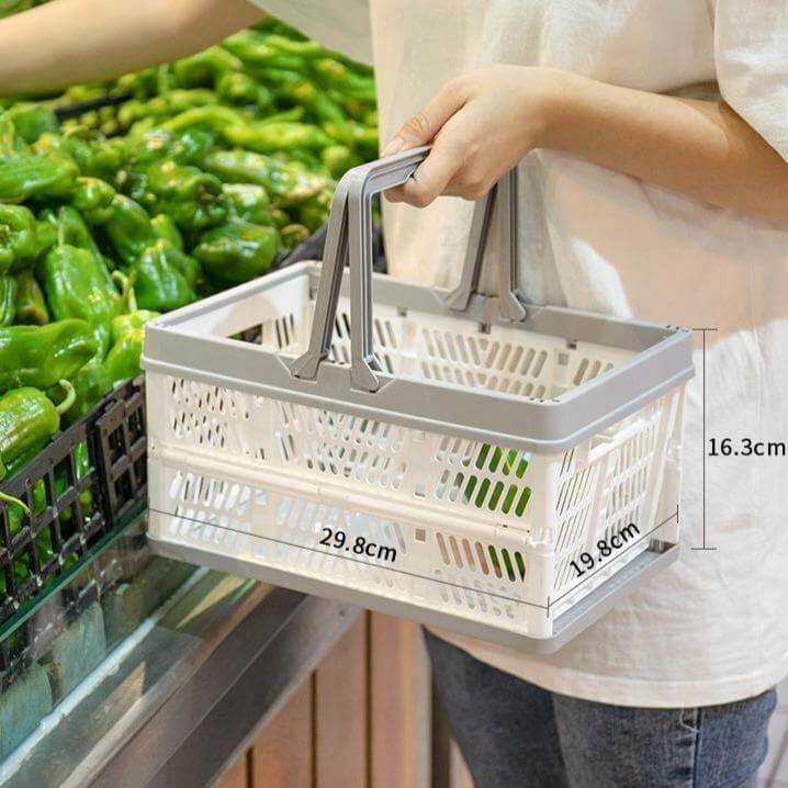 Junips | Foldable Simple Shopping Folding Basket