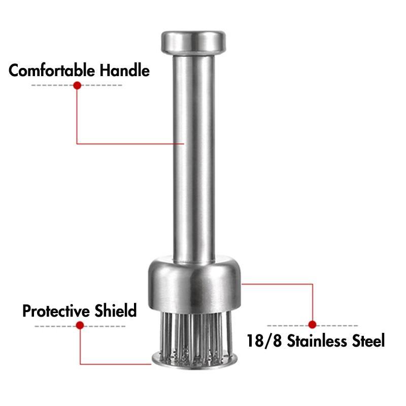 Junips | Stainless Steel Ultra Sharp Meat Tenderizer