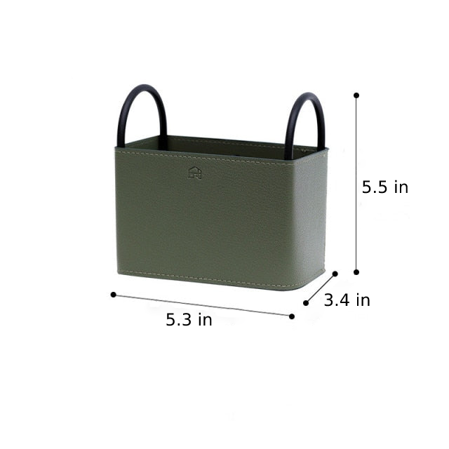 Junips | Oslo Leather Storage Basket