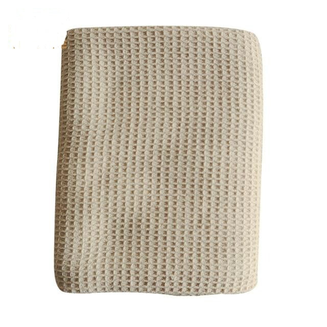Junips | Waffle Fabric Cotton Kitchen Towel Set (Set of 2)