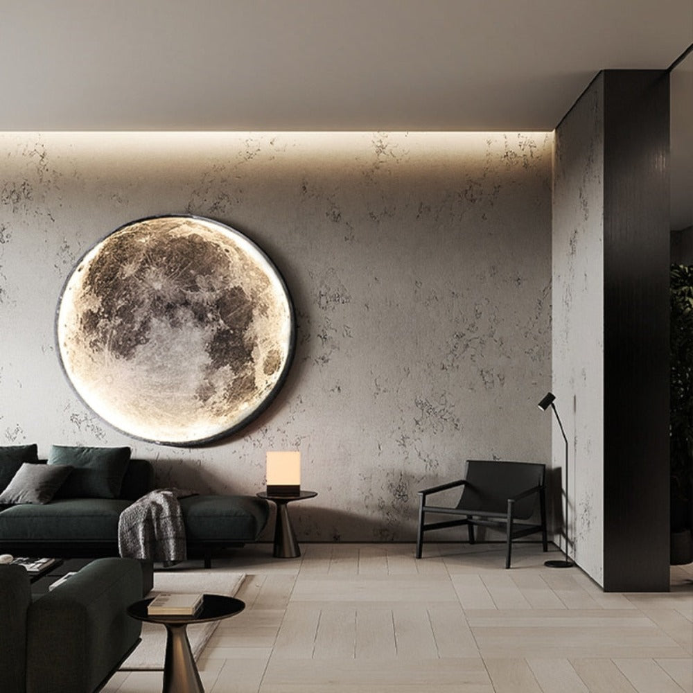 Junips | 3D LED Moon or Earth Ceiling or Wall Light